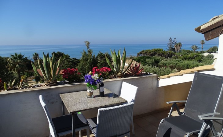 Villa Matilde: Kleine Ferienwohnung mit Meerblick 1