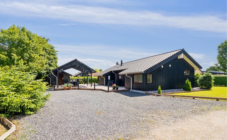 Beautiful home in Bjert with sauna 1