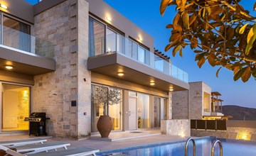 Villa Elpida I Meerblick, ''beheizter'' Pool 3