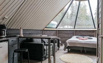 Arktische Lichthütte 3