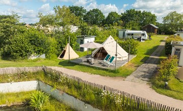 Happy harbour tent with private sanitary facilities | 2-4 pers. 2