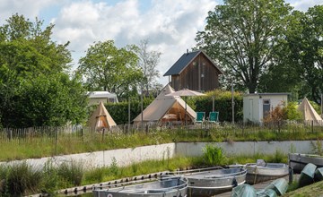 Happy harbour tent with private sanitary facilities | 2-4 pers. 3