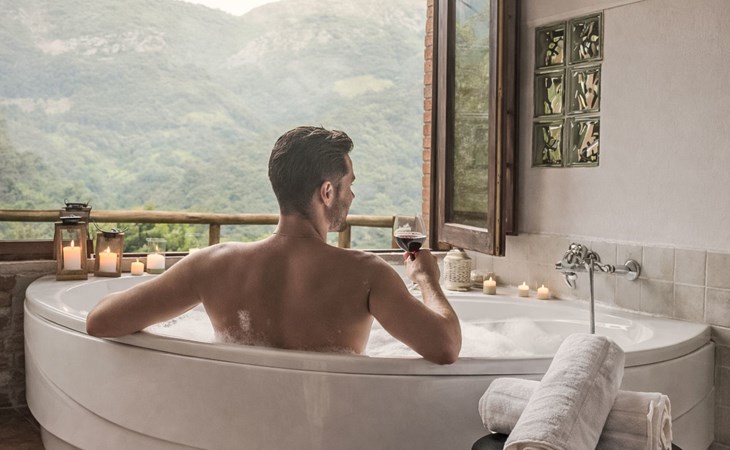 Jacuzzi, Kamin, Grill und spektakuläre Aussicht 1