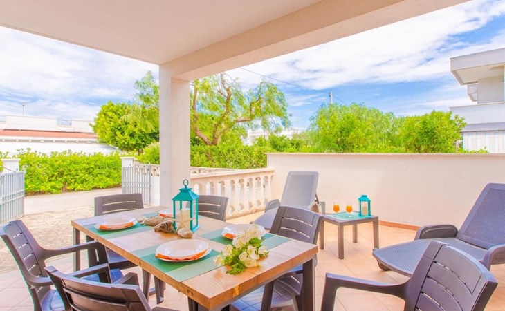 Villa Mezza Luna am Meer in Apulien 1