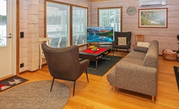 Huvila tornionjoen rannalla 3