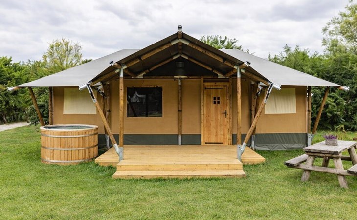 Glamfield Lodge II with hot tub | 6 Pers. 1