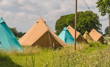 Pop-up glamping: Belltent| 2-4 pers. 3