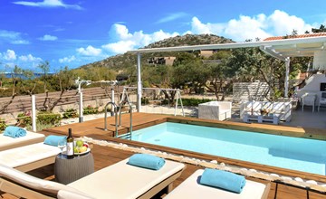 "Cretan Lodge" mit Blick auf das Wasser 3