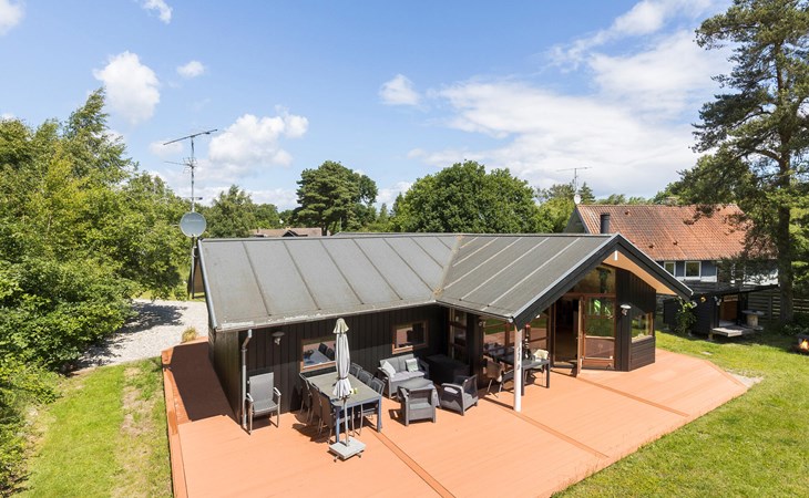 Lovely home in ørsted with sauna 1