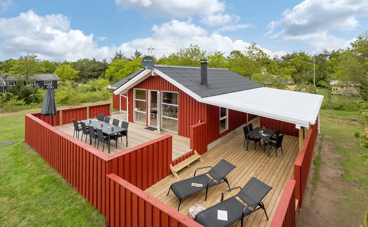 "Halla" - 200 meter van de inham in West-Jutland 1