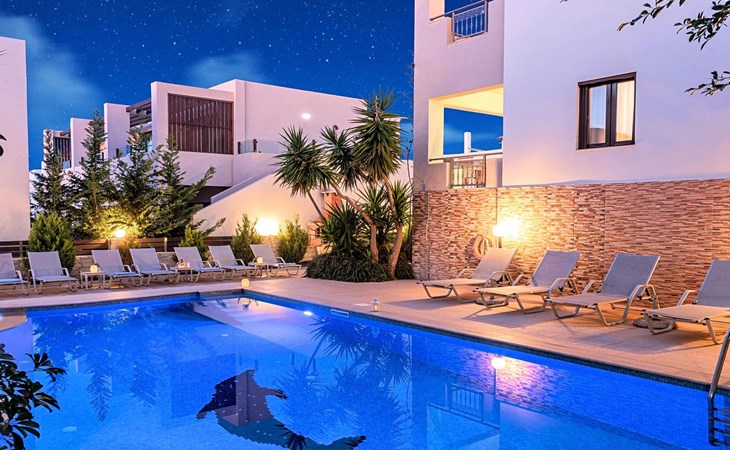 in Kournas mit Privatem Pool 1