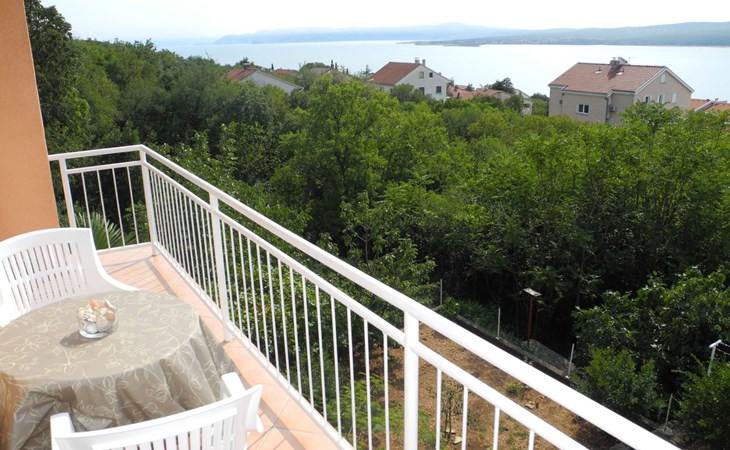 Wohnung in Dramalj, mit Balkon und Meerblick 1