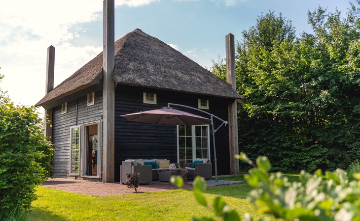 Groepsaccommodatie (2x Reggehooiberg, met grote achtertuin) I 10 pers. 1