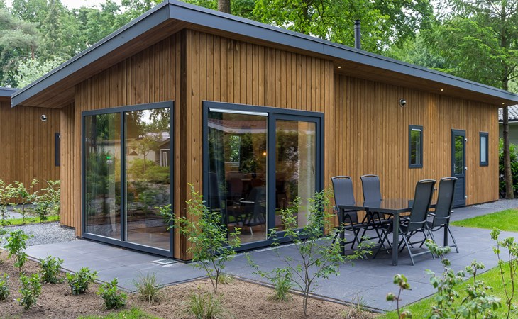 Wood Lodge Eco 4 personen met Sauna 1