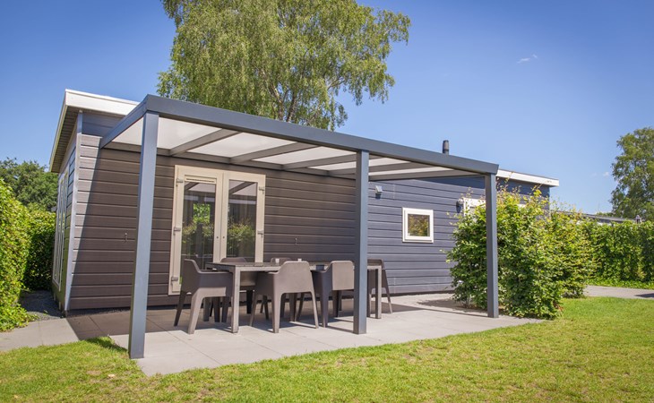 Veluwelodge XL mit Grillhaus für 6 + 6 Personen 1