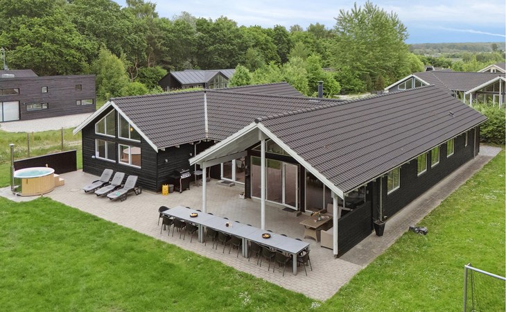 Amazing home in Glesborg with sauna 1