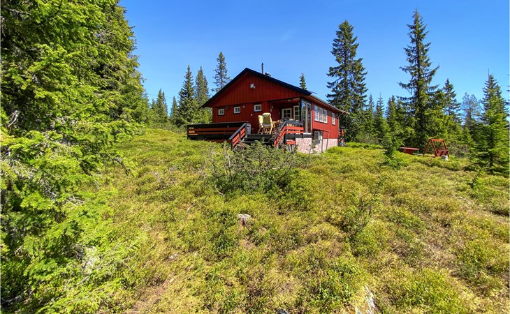 Amazing home in Sjusjøen with WiFi 1