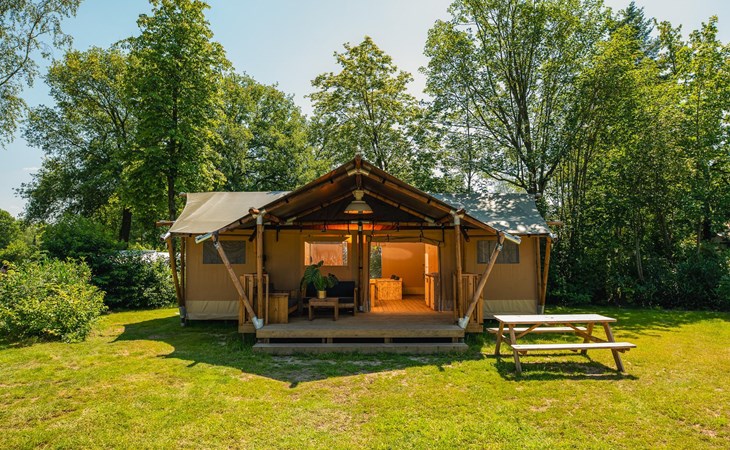 Safaritent met privé sanitair | 8 personen 1