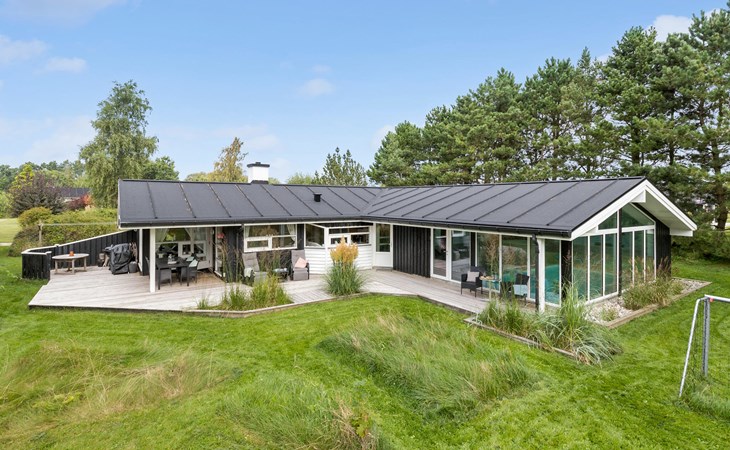 Gorgeous home in Knebel with sauna 1