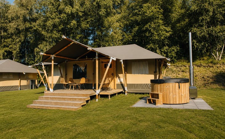 Glamfield Lodge II met hottub | 6 Pers. 1