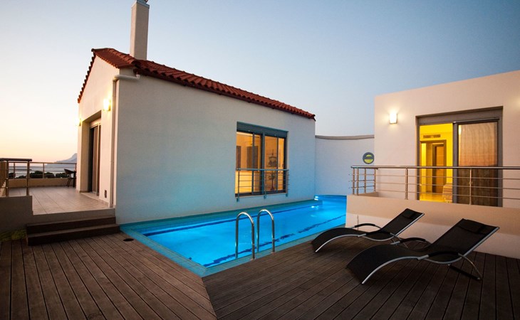Villa Levantes - Ferienhaus in Mithimna mit Pool 1