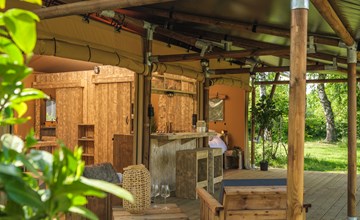 Safarisuite met privé sanitair | 5 Pers. 3