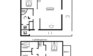 "Adelia" - 850 meter van de inham in West-Jutland 2