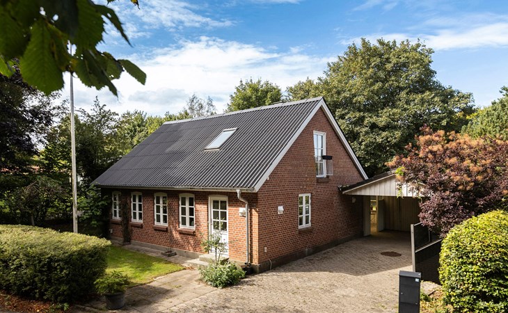 Pet friendly home in Farsø with house a panoramic view 1