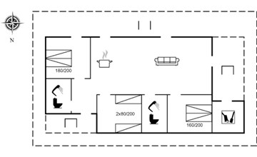 "Ascan" - 600 meter van de zee in Noordwest-Jutland 2