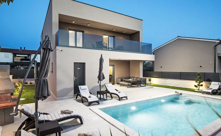Villa del Sol bei Fažana mit privatem Pool 1