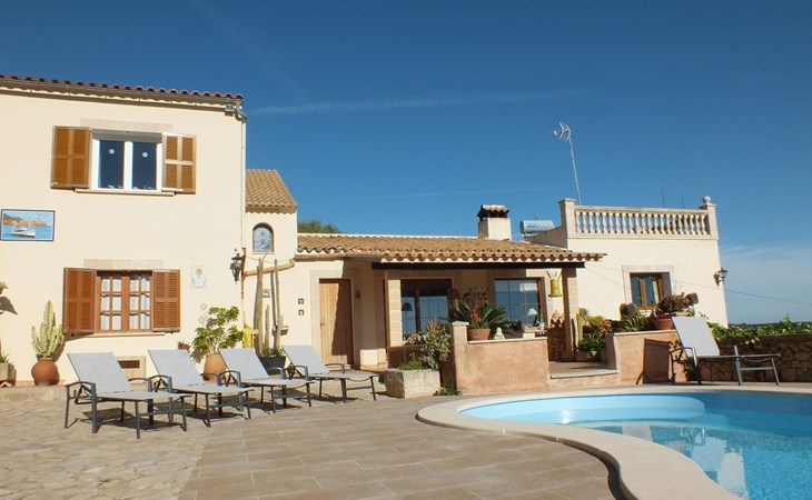Finca Es Cau, mit Schwimmbad, Meerblick und Wifi 1