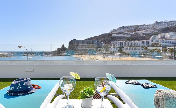 Aan het strand Morea 3 Puerto Rico 1