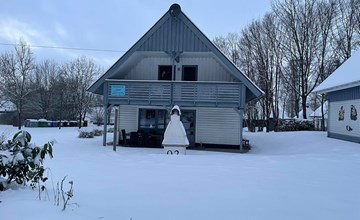 in Feriendorf Silbersee mit Kamin 2
