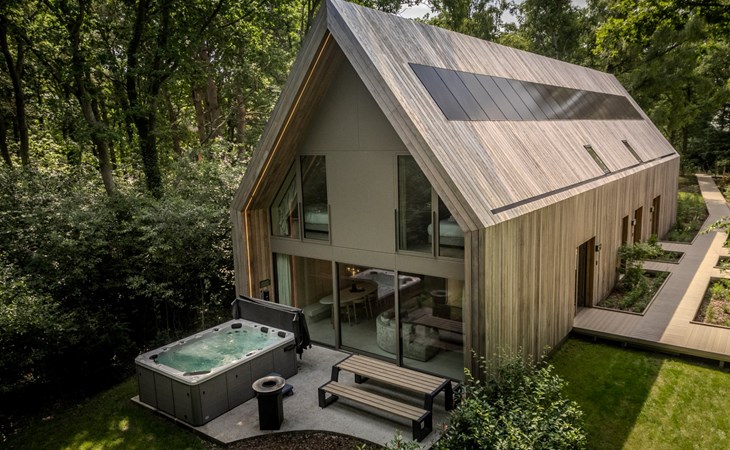 Lodge mit Jacuzzi | 8 Personen 1