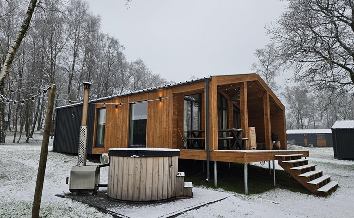 Lake House Scandi met hottub | 5 pers.  1