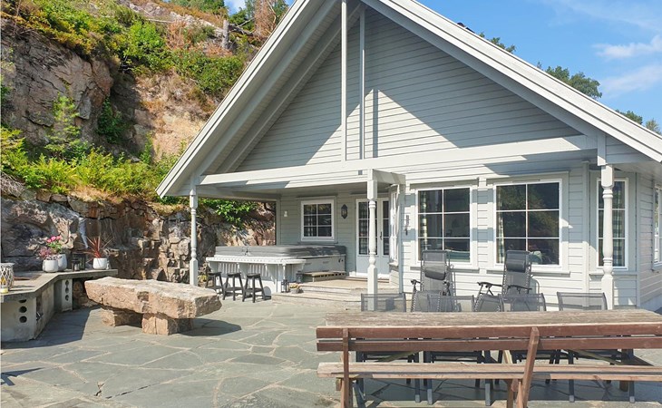 Stunning home in Lindesnes with sauna 1