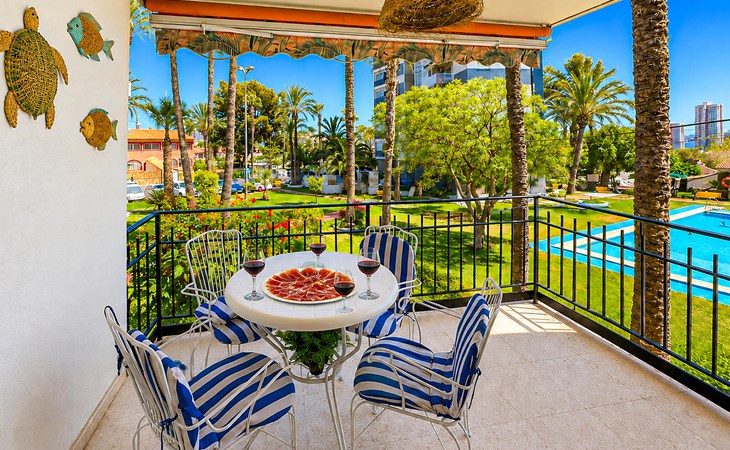 Pet friendly apartment in Benidorm with swimming pool 1
