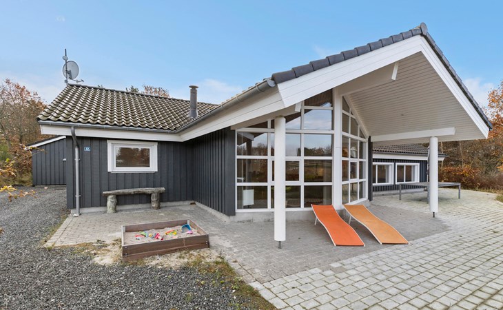Gorgeous home in Glesborg with sauna 1