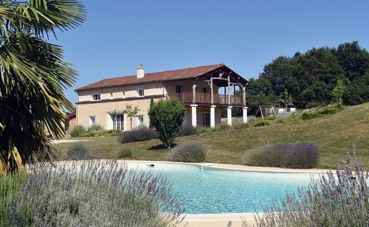 Swimmingpool, ruhig auf dem Land für zwei 1