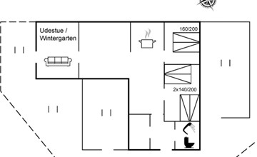 „Eske“ – 200 m bis zur Bucht im Lim Fjord 2