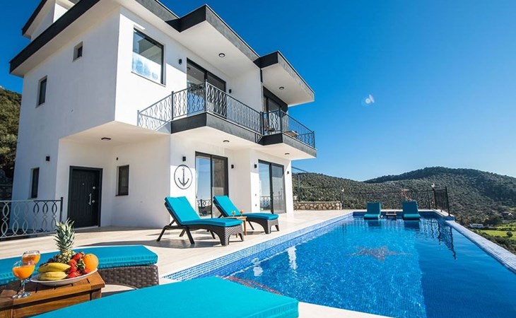 Villa Starline 1 mit Meerblick in Antalya-Kalkan 1