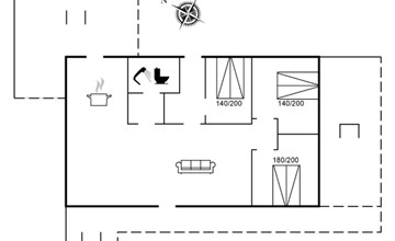 "Luchia" - 200 meter van de inham in het Limfjord 2