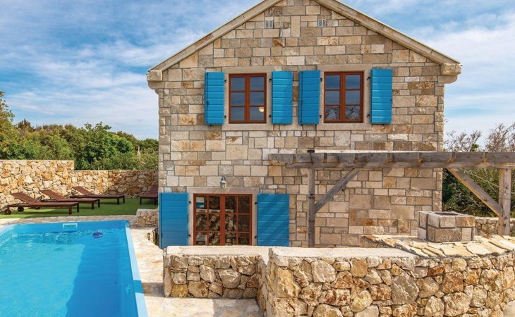 in Novalja mit Privatem Pool 1