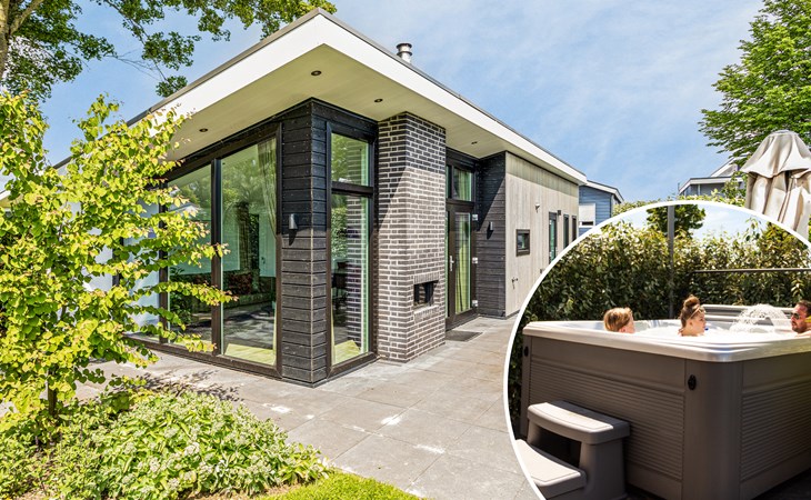 Natuurlodge 4 personen Wellness (Spa) 1