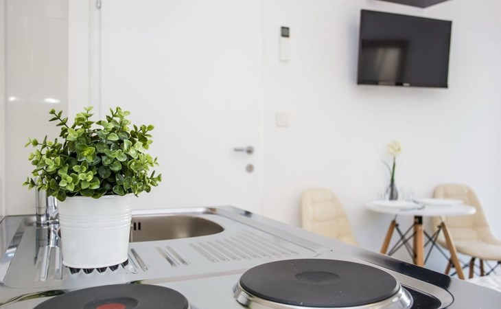 in Baška mit Eigenem Balkon 1