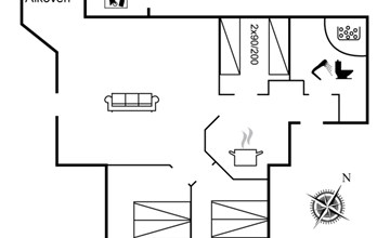 "Esaline" - 400m from the sea in NE Jutland 2