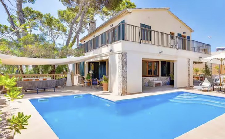 Villa mit Pool in Cala Estancia, nahe Palma 1