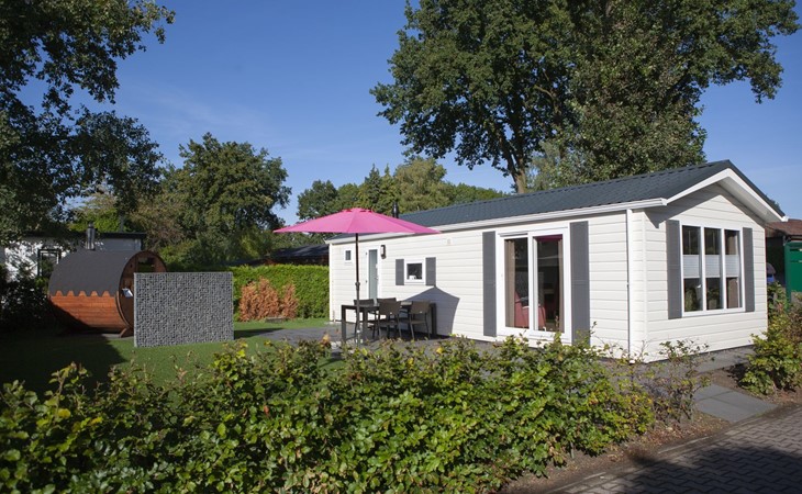 Veluwe lodge for four people with private sauna 1