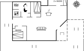 "Clari" - 500 meter van de zee in NO Jutland 2