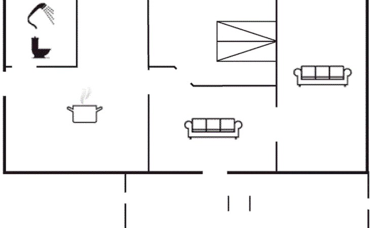"Leocadia" - 150 meter van de inham in het Limfjord 1